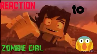 Reaction To Zombie Girl (Minecraft Music Video Animation) Macabre Rotting Girl By Zamnation/Reaction