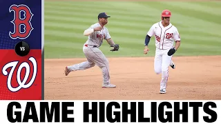 Red Sox vs. Nationals Highlights (10/3/21) | MLB Highlights