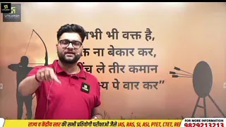 "अभी वक्त है , वक्त ना बेकार कर" Motivational Quotes By Kumar Gaurav sir। Utkarsh classes