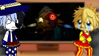 Sun and Moon reaction to Ruin dlc version of them. (Fnaf SB)