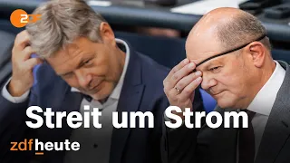 Scholz vs. Habeck: Streit um den Industriestrompreis | Berlin direkt