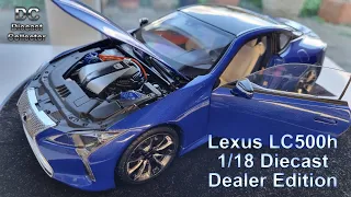 Lexus LC500h (Dealer Edition) - 1/18 Diecast