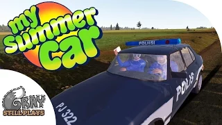 My Summer Car - Pulled Over by The Police! Police Brutality! Funny Glitch - Gameplay Highlights Ep 3