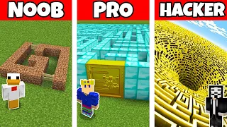 J'ai Triché dans ce LABYRINTHE PIÉGÉ NOOB vs PRO vs HACKER !