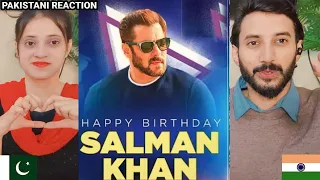 Salman Khan Birthday Mashup |Salman Khan Tribute 2022 | Pakistani Reaction