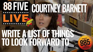 Courtney Barnett - Write a List of Things to Look Forward To || 88FIVE Live @amoeba Music Hollywood