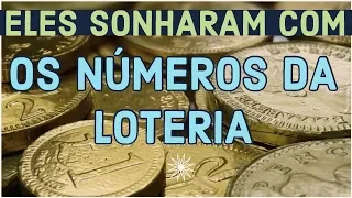 ELES SONHARAM COM OS NÚMEROS DA LOTERIA | Lei da Atração para Dinheiro