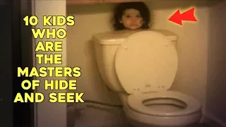 10 Kids Who Are The Masters Of Hide And Seek