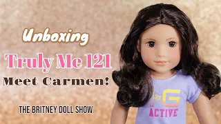 Unboxing American Girl Doll Truly Me 121 | Meet Carmen!