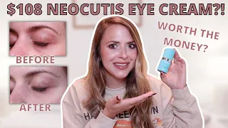 $108 NEOCUTIS LUMIERE FIRM EYE CREAM: REVIEW & 1 MONTH RESULTS| does it reduce undereye darkness?