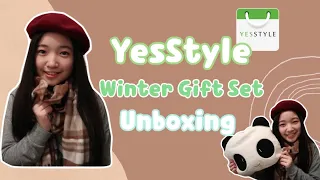 [ENG] YESSTYLE UNBOXING | Winter Gift Set "Stay Cozy, Stay Warm"