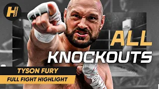 When Tyson Fury CRUSHED 25 Pro Boxers! All Knockouts Explained