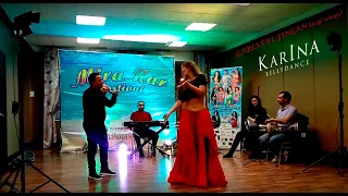 ♪♫ KARINA MELNIKOVA ♪♫  Qariat El Fingan (قارئة الفنجان). Rehearsal with the orchestra.