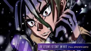 DR. STONE/STONE WARS - Season 2 | Full Opening Song | Rakuen by Fujifabric |