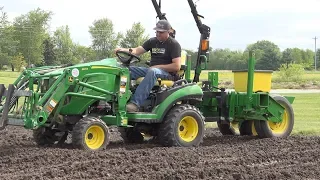 Plant 12 Rows of Sweet Corn in 5 minutes