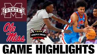 Ole Miss vs Mississippi State Highlights | NCAA Men's Basketball | 2024 College Basketball