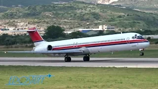 MD-82 MADDOG - Early Rotation at Takeoff - Split Airport SPU/LDSP