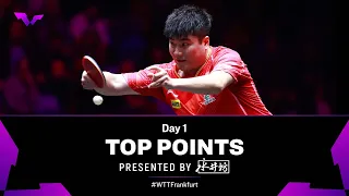 Top Points of Day 1 presented by Shuijingfang | WTT Champions Frankfurt 2023