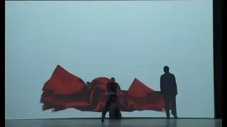 Projection dancer tries to escape his shadow!