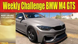 Forza Horizon 5 Weekly Challenge BMW M4 GTS, Hard Charger Skill, Ladera Speed Zone