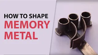 How to shape Memory Metal | Nitinol wire experiments | dArtofScience