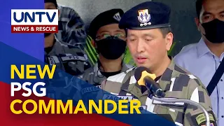 Col. Ramon Zagala, pormal nang naupo bilang bagong Pres’l Security Group commander