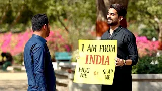 I’m Indian, Hug or Slap ? by @TheDumbTV #shorts #viral