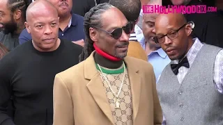 Dr. Dre, Snoop Dogg & Warren G Arrive To Snoop's Hollywood Walk Of Fame Ceremony 11.19.18