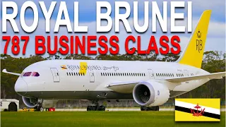 RARE BUSINESS CLASS on Royal Brunei’s Long Haul 787