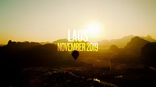 Traveling Vang Vieng & Luang Prabang, Laos - Cinematic 4K Experience