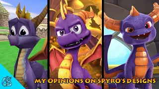 My Opinions on Spyro's Design Evolution (1998-2021)