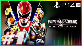 POWER RANGERS Battle for the Grid Arcade Mode Walkthrough Part 1 (PS4 PRO)