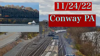 Getting a PRIVATE Tour Of Norfolk Southern’s Conway Yard+ Trains in the Hills Of Pennsylvania