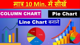 how to create chart in ms word // ms word me chart kaise banaye // chart in ms word #Computerclass