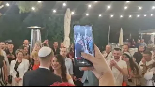 ИЗРАИЛЬ. Свадьба по израильски или хатуна и хупа. Празднование в зале торжеств.