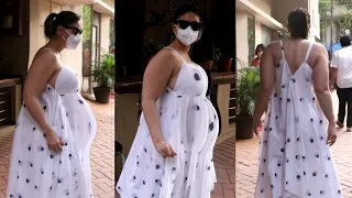 Kareena Kapoor Sudden Weight Gain during 2nd Pregnancy 6 Months | Seen latest look at Bandra