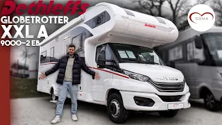 Dethleffs Globetrotter XXL A 9000-2 EB 🔥 | 250.000 EURO Luxus-Alkoven für 6 Personen ❗💸| GÜMA TV