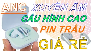 Trải nghiệm Redmi Buds 5: GIÁ RẺ CẤU HÌNH CAO, ANC, XUYÊN ÂM, PIN TRÂU...