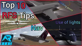 Top 10 tips for RFS|Use of lights,Crosswind landings,(and much more...)!!!!