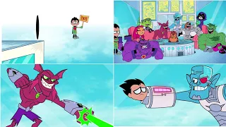 Robin Vs Nerdlucks - Teen Titans Go! See Space Jam