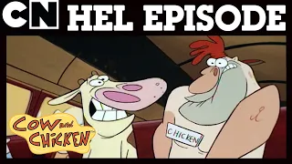 Ku og Kylling | Tur til Folsom-fengselet - HEL EPISODE | 🇳🇴Norsk Cartoon Network