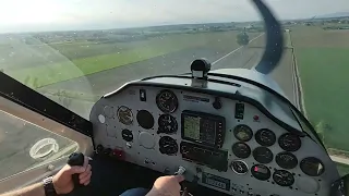 Landing a Tecnam P92