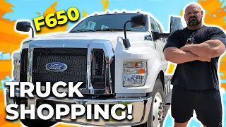 TRUCK SHOPPING AND CAR SQUATTING!