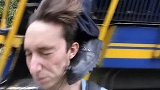 Man Kicked In The Head By Speeding Train - Most Dangerous Selfie