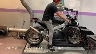 Aprilia RSV4 1100 Factory vs Ducati Panigale V4S (Part 1:  The Dyno)