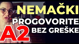 NEMAČKI AKTIVNO - PROGOVORITE NA A2 NIVOU BEZ GREŠAKA - BEZ NEPOTREBNIH STVARI - ODMAH UPOTREBI