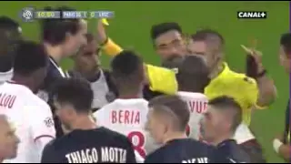Zlatan Ibrahimovic vs Rio Mavuba PSG vs LOSC