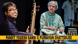 INDIAN CLASSICAL MUSIC LIVE PERFORMANCE  ONLINE | PANDIT  YOGESH SAMSI | PURBAYAN CHATTERJEE