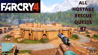 All Hostage Rescue Quests Far Cry 4 Stealth Gameplay
