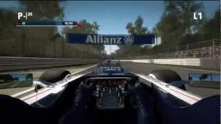 F1 2012 Demo - Cockpit View Gameplay